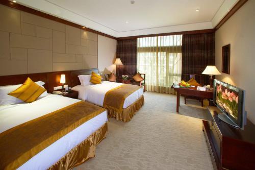 Crowne Plaza Hangzhou Xanadu Resort Szoba fotó